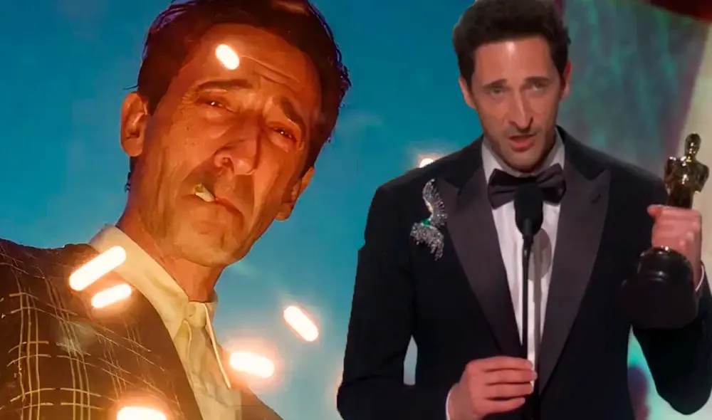 Adrien Brody. Foto: Composición LR/Captura/TNT