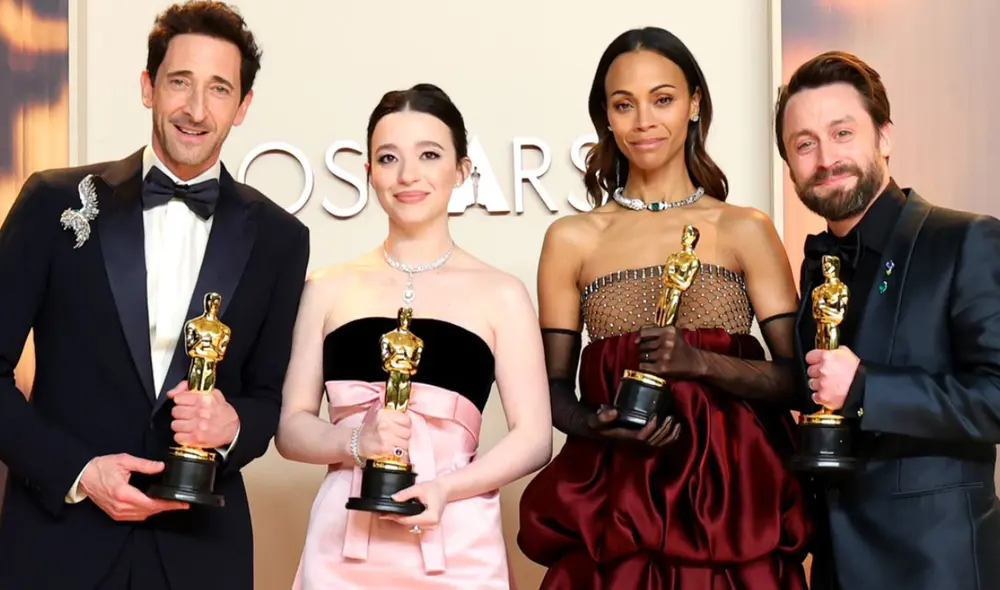 Premios Oscar 2025 sorprendió con los ganadores. Foto: composición LR