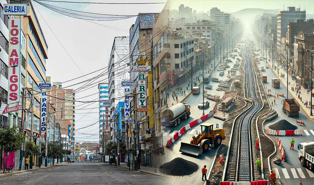 Renovación de principal avenida en La Victoria mejorará el tránsito vehicular. Foto: composición de Jazmin Ceras/La República/IA