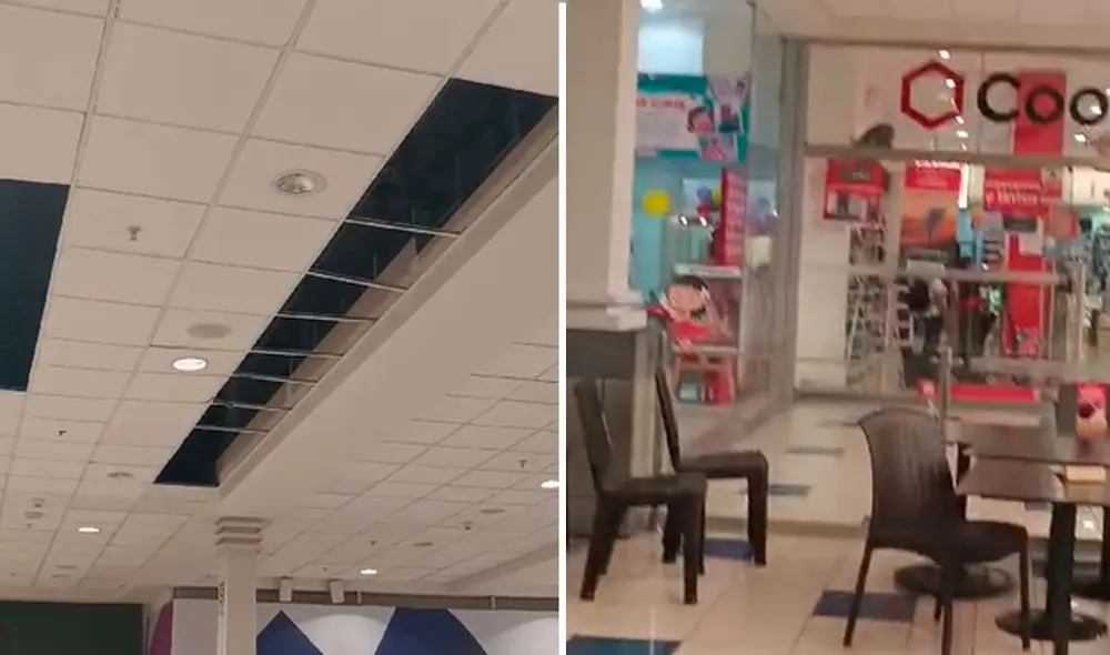 De acuerdo a los testigos del lugar, las estructuras cayeron después del temblor. Foto: composición LR