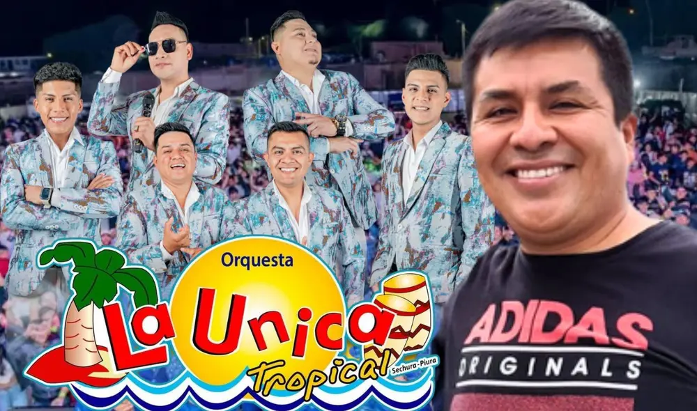 Walter Chunga dejó la carrera de Administración en 1998 para fundar 'La Única Tropical', una orquesta de cumbia nacida en Piura que hoy es un fenómeno musical con gran éxito en varios países. Foto: composición LR