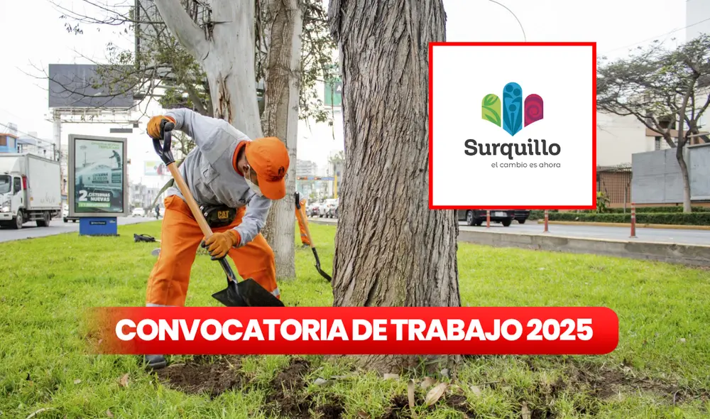 La Municipalidad de Surquillo busca ocupar 18 vacantes con sueldos de S/6.000. Foto: composición LR/Andina