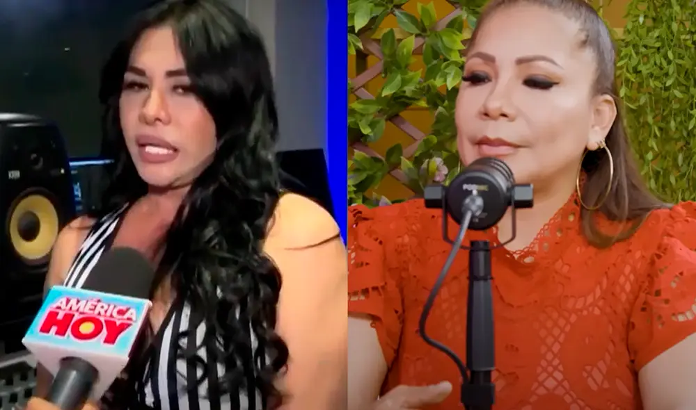 Yolanda Medina, la voz de Alma Bella, es una reconocida cantante de cumbia en el Perú. Foto: América hoy/YouTube