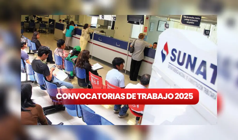 Sunat ha lanzado un nuevo proceso de selección. Foto: Composición LR/Sunat