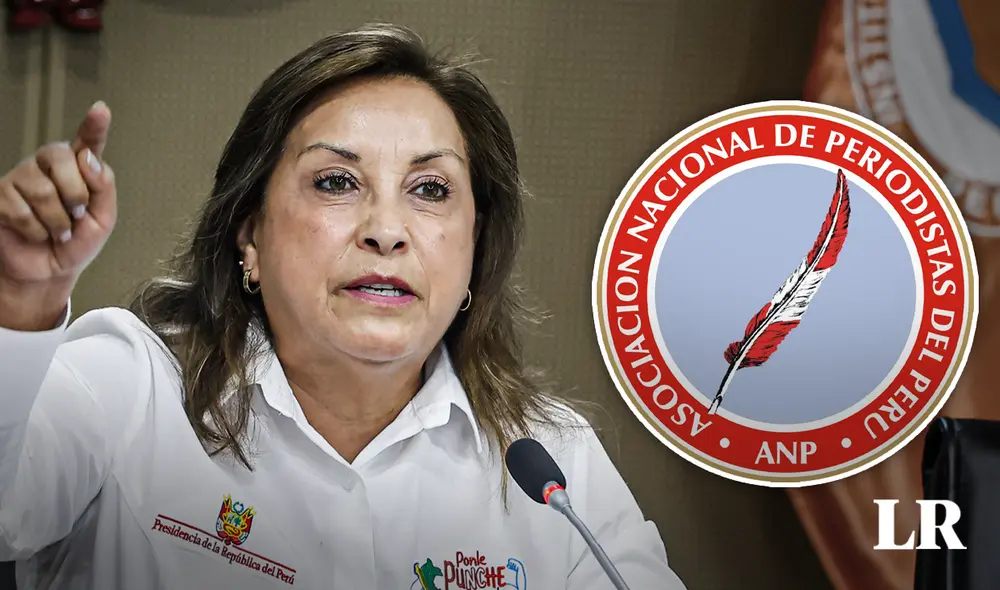 Dina Boluarte arremetió contra la prensa e indicó que "juega en pared" con la Fiscalía. Foto: Composición/LR