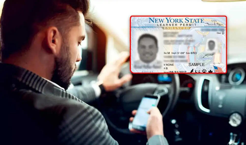 Licencia de conducir en Nueva York digital para mostrarlo desde el celular.  Foto:  Lr/CNN