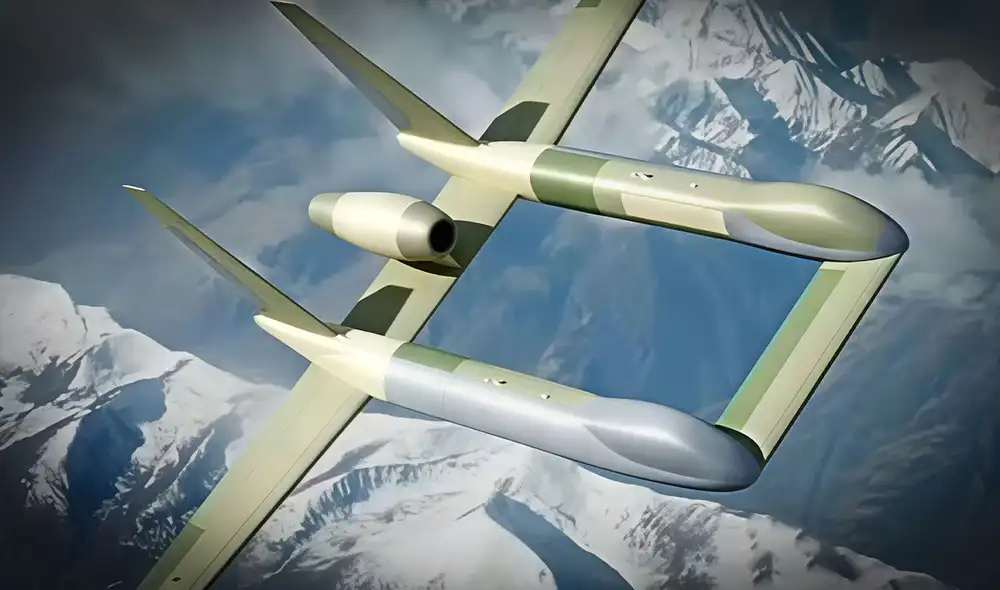 China ha intensificado su presencia militar en el Mar de China Meridional con el despliegue del WZ-9 Divine Eagle, un dron avanzado para vigilancia estratégica. Este UAV de largo alcance fue identificado en la Base Aérea Ledong. Foto: Simple Flying