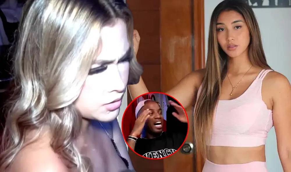 Delany López aclara a Xiomy Kanashiro y asegura que se conocen. Foto: Composición LR/Captura/Willax