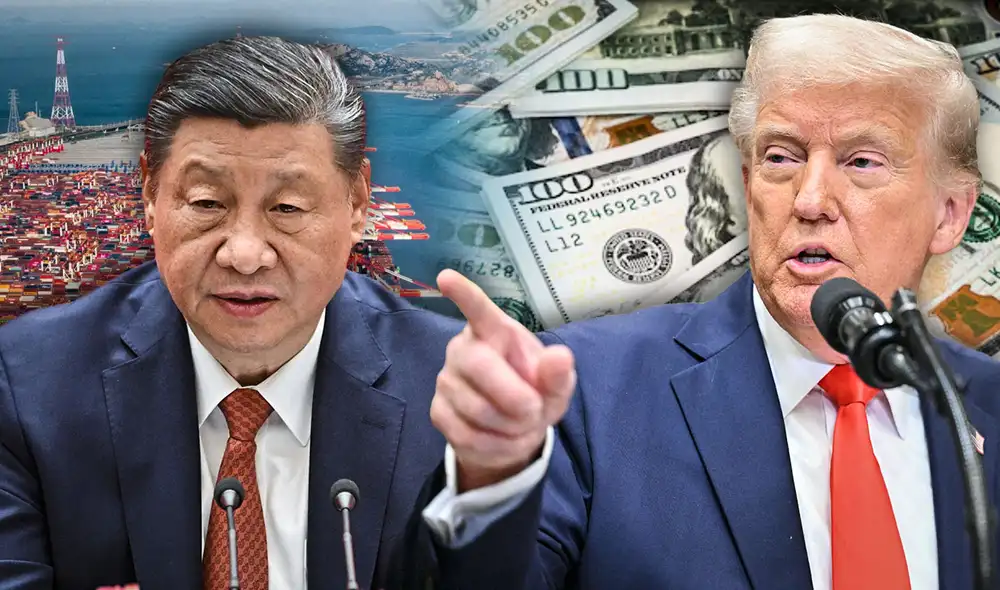 China y Estados Unidos se encuentran en una nueva guerra comercial ante la aplicación de nuevo aranceles. Se espera que Xi Jinping responda a las sanciones por Donald Trump. Foto: composición LR/AFP
