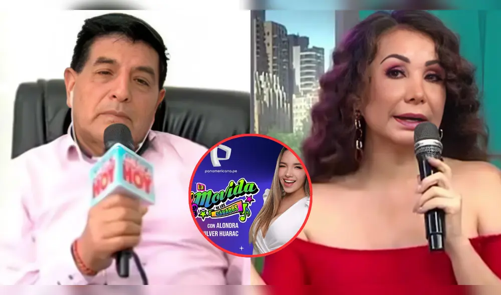 Nilver Huarac le responde a Janet Barboza tras su reclamo por ‘La movida de los sábados’. Foto: Composición LR/América/Panamericana