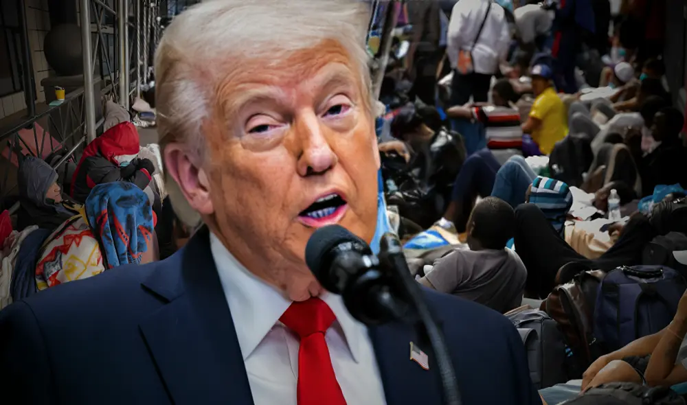 La ley de Nueva York limita la colaboración con ICE y puede frenar las deportaciones masivas de Donald Trump. Foto: composición LR/AFP/Impacto Latino