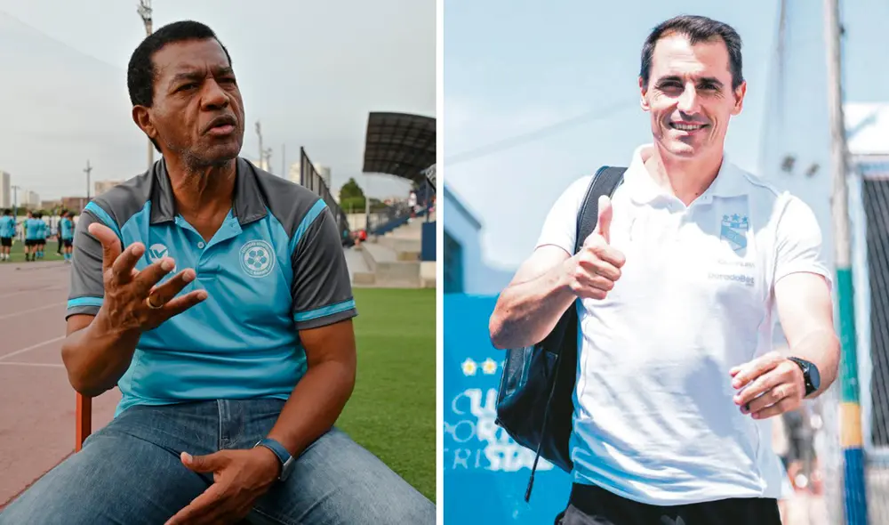 Julio César Uribe evitó cuestionar abiertamente a Guillermo Farré. Foto: composición de LR/Miguel Vásquez/Sporting Cristal