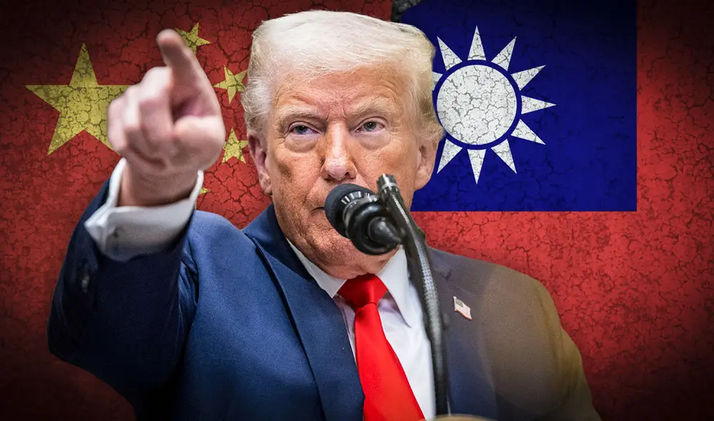 Donald Trump advirtió que una invasión china a Taiwán tendría efectos "catastróficos" en la estabilidad global, mientras se anunció una inversión de TSMC en EE. UU. de 100 mil millones de dólares. Foto: composición LR/AFP