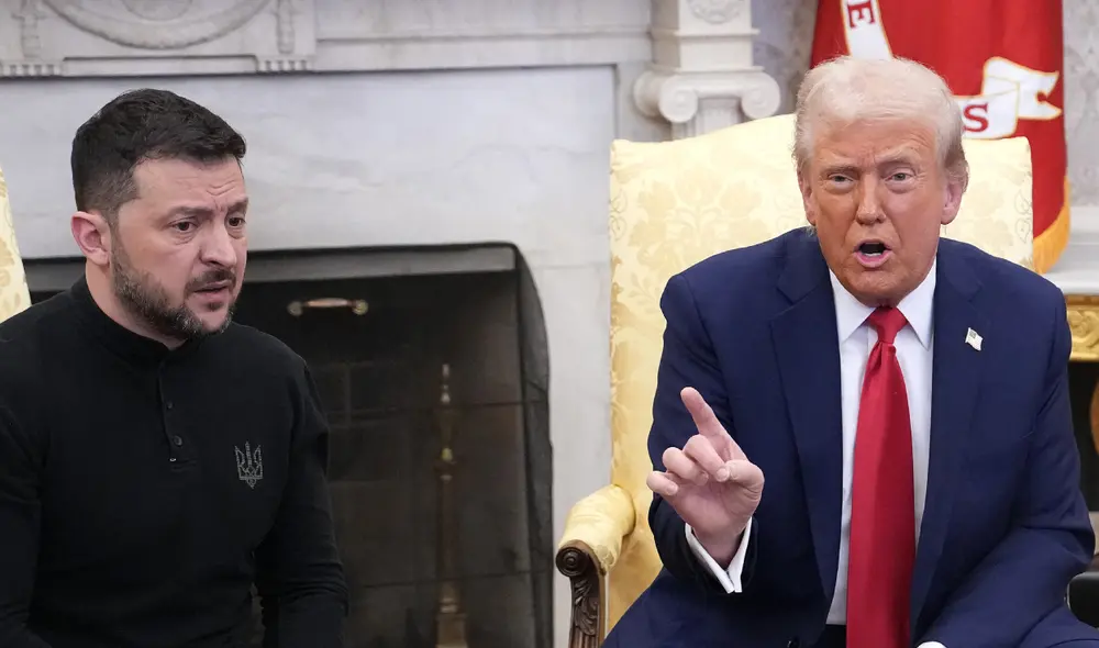 Trump había negado, anteriormente, haber discutido la suspensión de ayuda militar a Ucrania. Foto: AFP