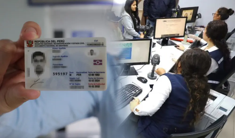 Documento Nacional de Identidad (DNI) electrónico brinda múltiples beneficios. Foto: Composición LR/Andina/Reniec