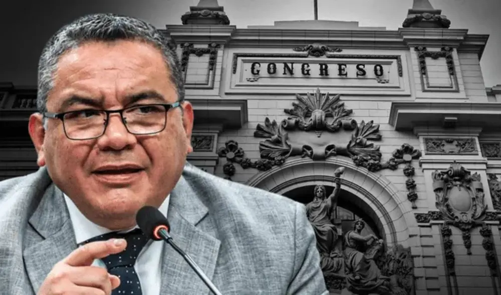 Juan Santiváñez ha recibido el respaldo del Gobierno y del Congreso. Foto: composición LR
