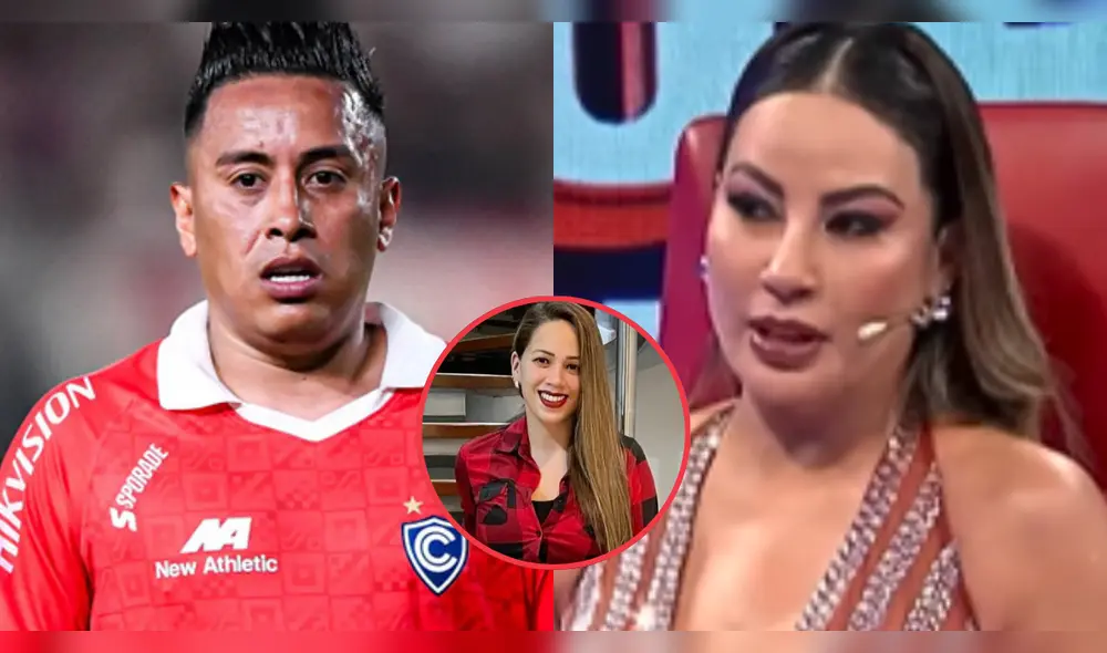 Pamela López revela en 'El valor de la verdad' mensajes privados entre Christian Cueva y Melissa Klug. Foto: Composición LR/Panamericana