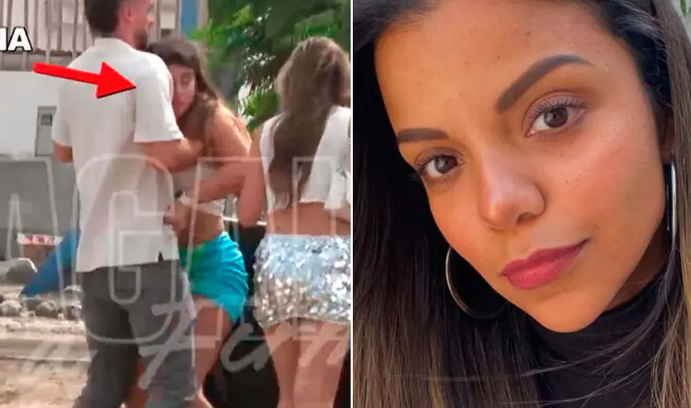 Macarena Vélez fue captada en estado de ebriedad por las cámaras de Magaly Medina. Foto: Composición LR/Captura/ATV