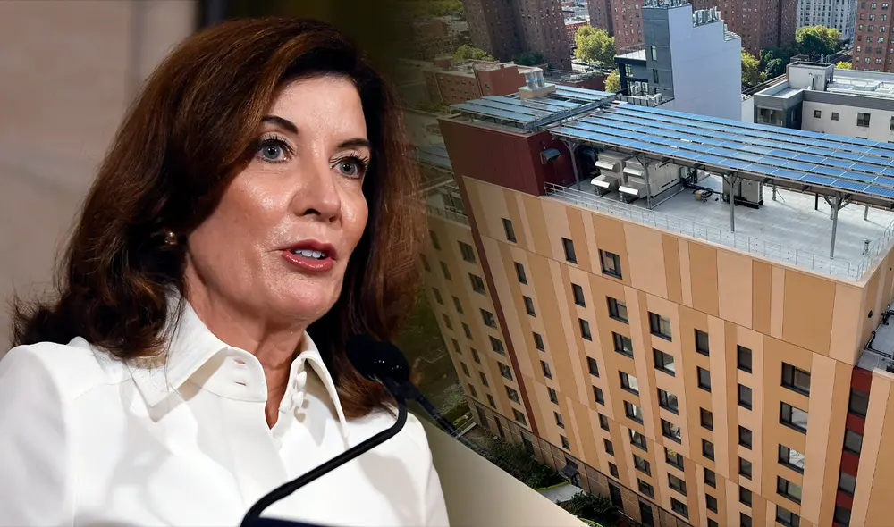 El proyecto impulsado por Kathy Hochul busca que las personas con carencias económicas también cuenten con opciones de tener un techo propio. Foto: Composición LR