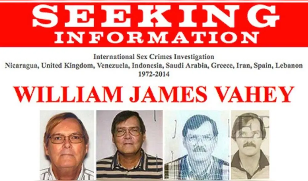 Admirado por alumnos y colegas, William James Vahey recorría el mundo como educador. Sin embargo, tras su prestigio se ocultaba un oscuro patrón de abuso. Foto: FBI. Admirado por alumnos y colegas, William James Vahey recorría el mundo como educador. Sin embargo, tras su prestigio se ocultaba un oscuro patrón de abuso. Foto: FBI.