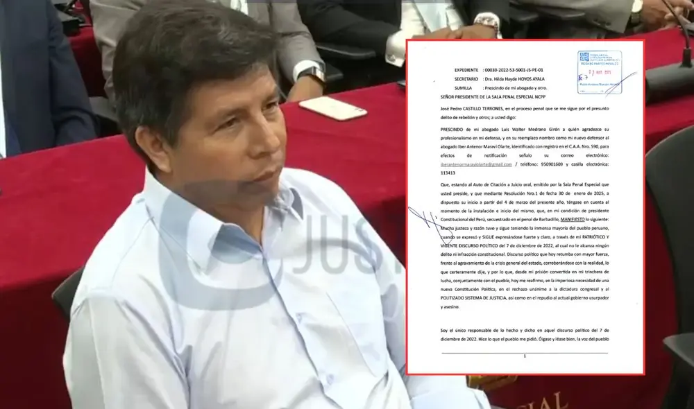 Pedro Castillo se enfrenta a un juicio oral que podría costarle 34 años de cárcel. Foto: composición LR Pedro Castillo se enfrenta a un juicio oral que podría costarle 34 años de cárcel. Foto: composición LR