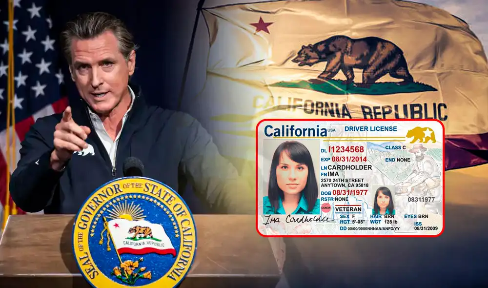 El gobernador Gavin Newsom ha firmado varias leyes para conductores en California desde 2019. Foto: composición de Gerson Cardoso/LR/Los Angeles Times El gobernador Gavin Newsom ha firmado varias leyes para conductores en California desde 2019. Foto: composición de Gerson Cardoso/LR/Los Angeles Times