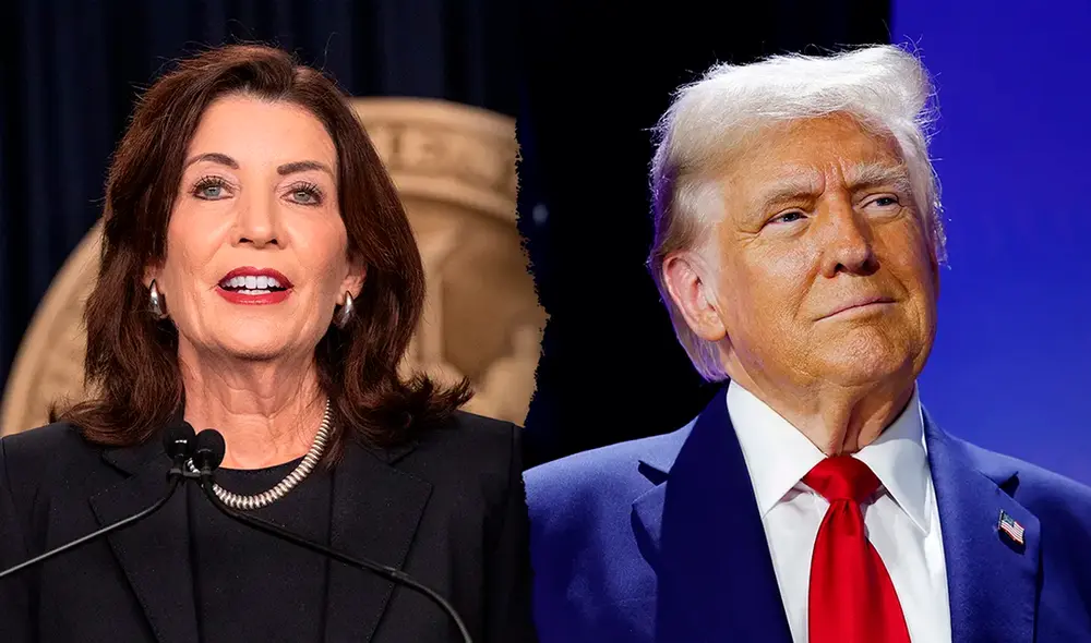 Hochul enfatiza la necesidad de que los gobernadores demócratas actúen como un "muro de contención" frente a los recortes sociales de Trump. Foto: Fox News