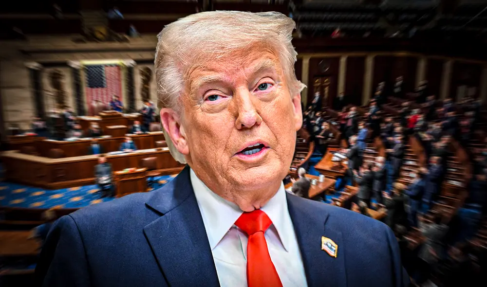 La Casa Blanca dio a conocer la lista de invitados a presenciar el primer  discurso de Donald Trump ante el Congreso. Foto: Composición Gerson Cardoso/LR/AFP