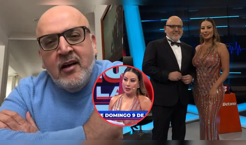 Beto Ortiz defendió el regreso de 'El valor de la verdad'. Foto: Composición LR/Panamericana