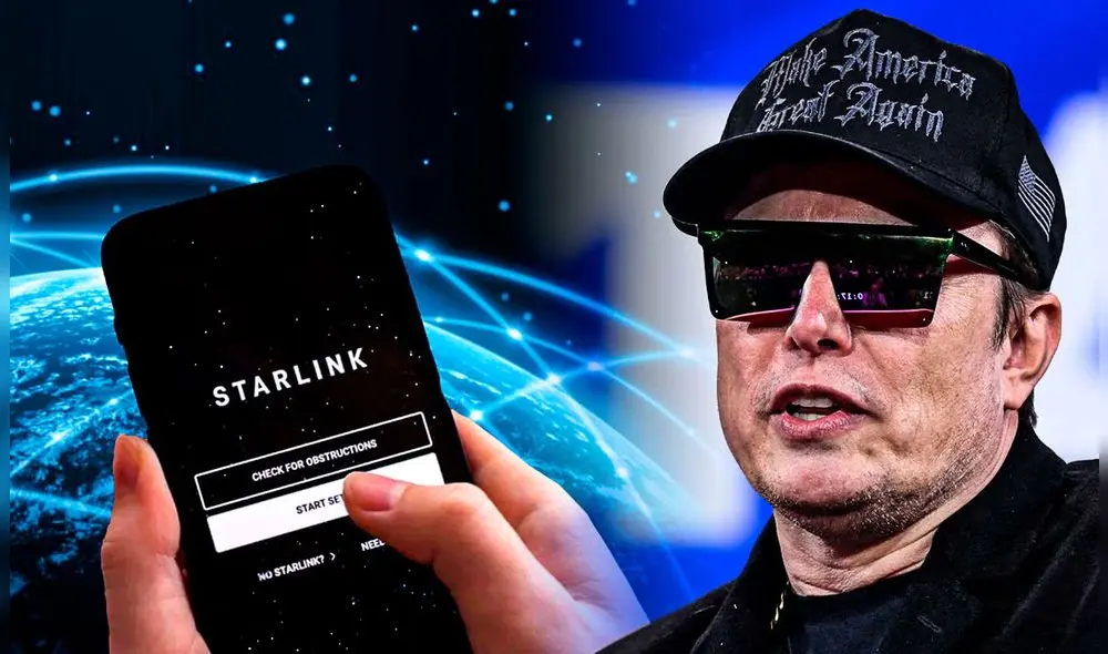 Esta iniciativa permitirá que los usuarios de Starlink ingresen a la red a pesar de estar en áreas sin cobertura. Foto: Composición LR/AFP/Infomercado.