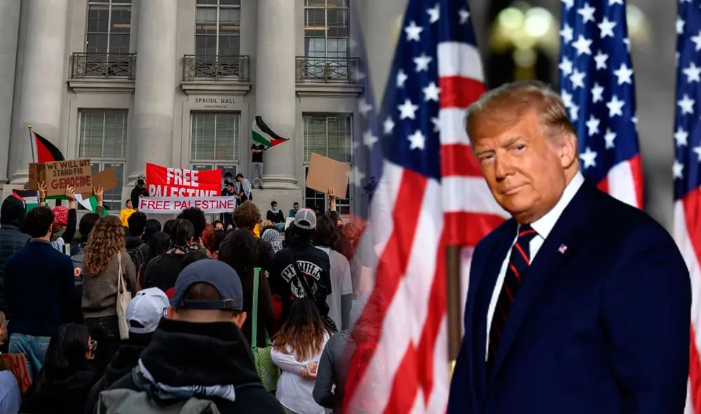 Los estudiantes podrían enfrentarse a la expulsión de la universidad o ser deportados a sus países de origen. Foto: composición LR/ CiberCuba