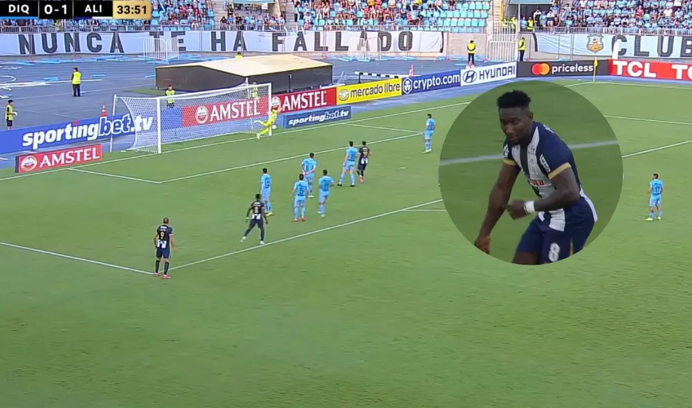 Alianza Lima gana 2-0 a Deportes Iquique. Foto: composición LR/captura de ESPN