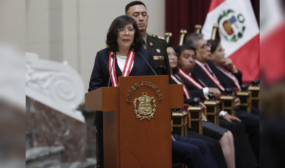 Janet Tello, presidenta del PJ, está en la mira de la JNJ. Foto: Marco Cotrina / LR