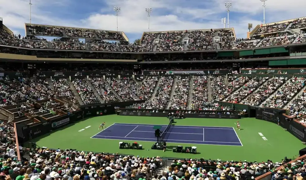 Cambio de horario de Estados Unidos impactará en el Master 1000 de Indian Wells | Foto: ESPN