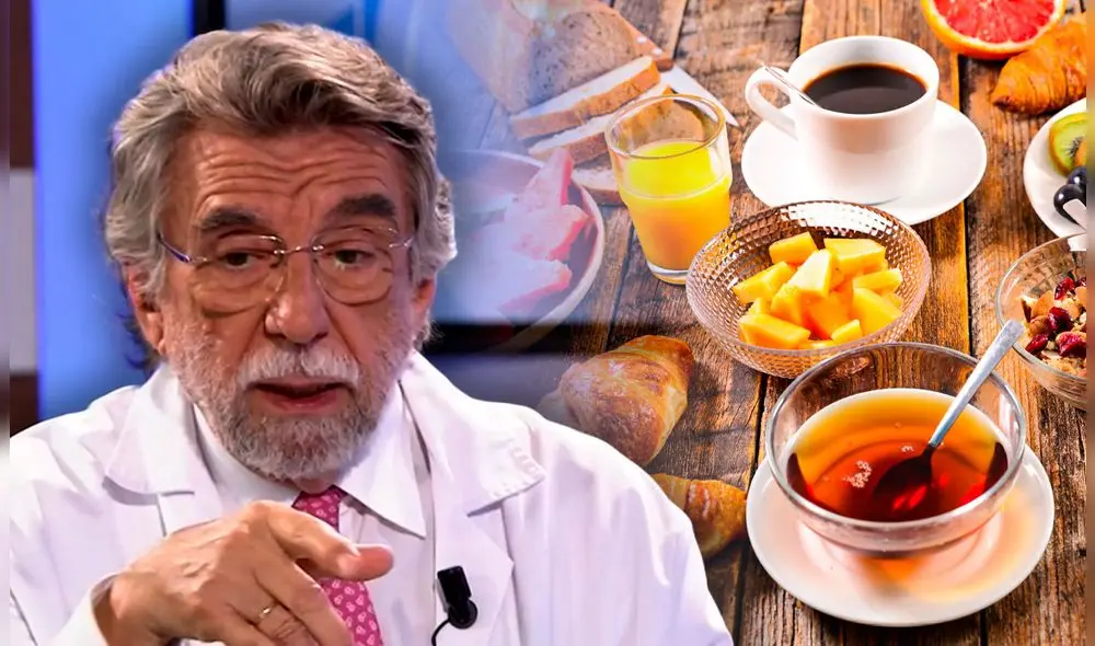 El doctor Escribano describe el desayuno mediterráneo como una "pequeña cancioncita" que beneficia al cuerpo. Foto: Composición LR/CanalSur/Gastronómico.