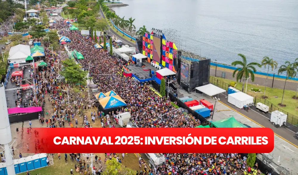 Miles de panameños y turistas extranjeros se preparan para celebrar el último día de carnavales en el país. Foto: composición LR / X