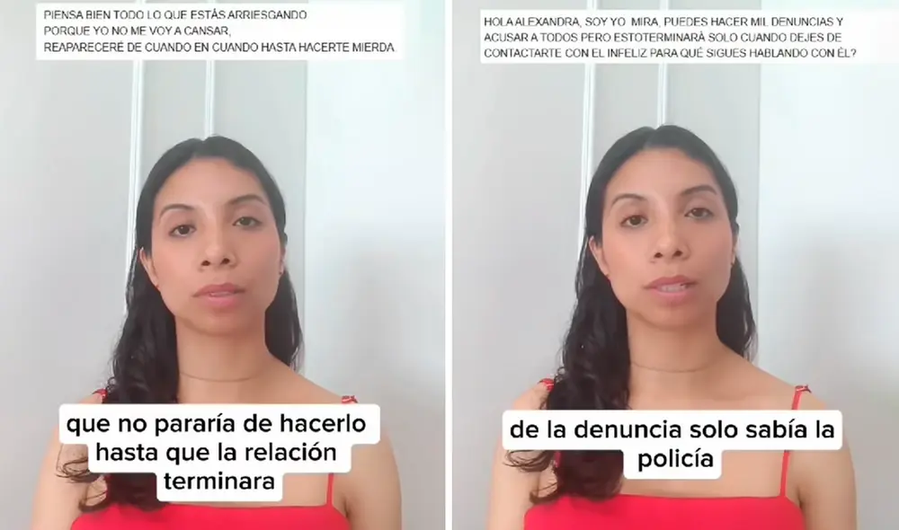 "Esto es realmente desgastante y ya no tengo paz ni en mi entorno", declaró la joven en un video difundido en redes sociales. Foto: composición LR/Instagram "Esto es realmente desgastante y ya no tengo paz ni en mi entorno", declaró la joven en un video difundido en redes sociales. Foto: composición LR/Instagram