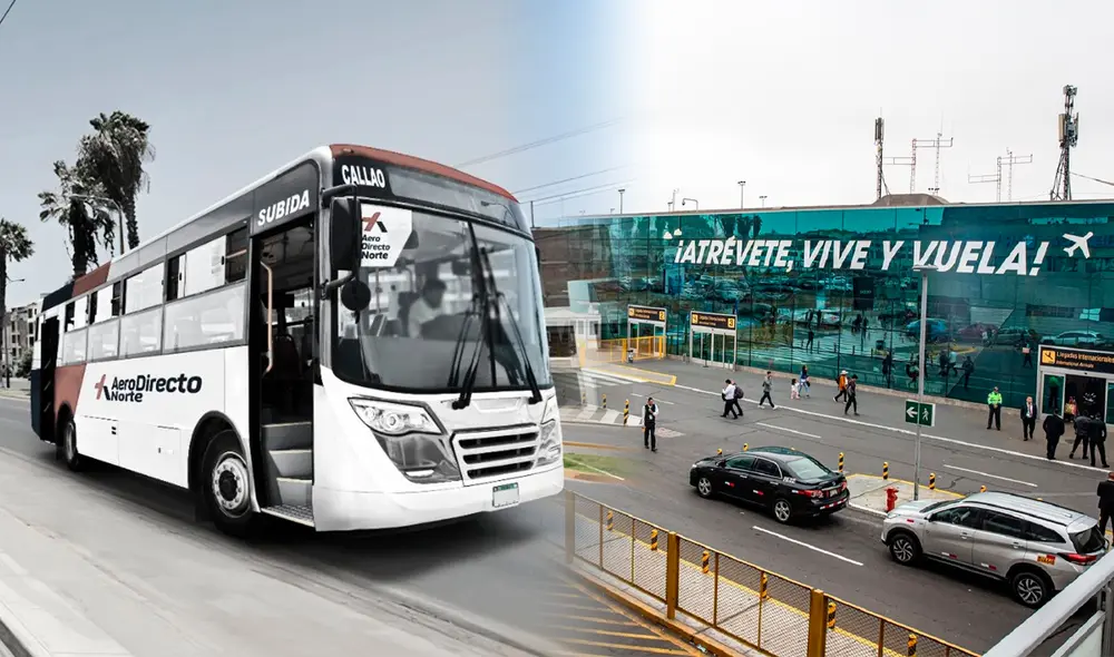 Paraderos de buses 'AeroDirecto' aún no se han construido a pocos días de la inauguración del nuevo Aeropuerto Jorge Chávez. Foto: composición LR/Gob/Andina