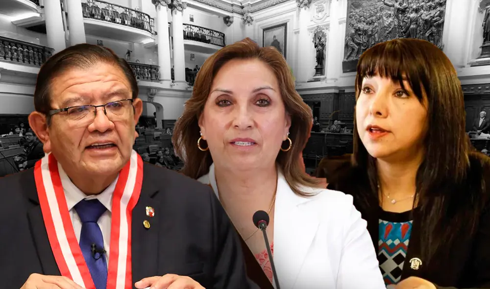 Subcomisión de Acusaciones Constitucionales resolvió dos audiencias y una acusación contra Dina Boluarte. Foto: composición LR