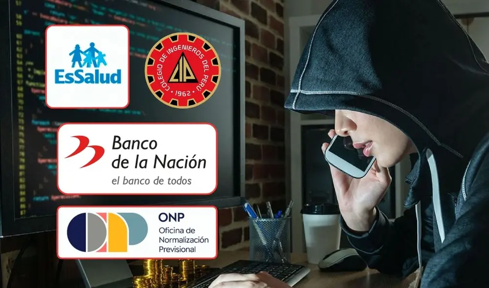 Las estafas incluyen reportes de supuestos funcionarios de las instituciones que buscan ayudar a familas afectadas. Foto: Andina/Composición LR