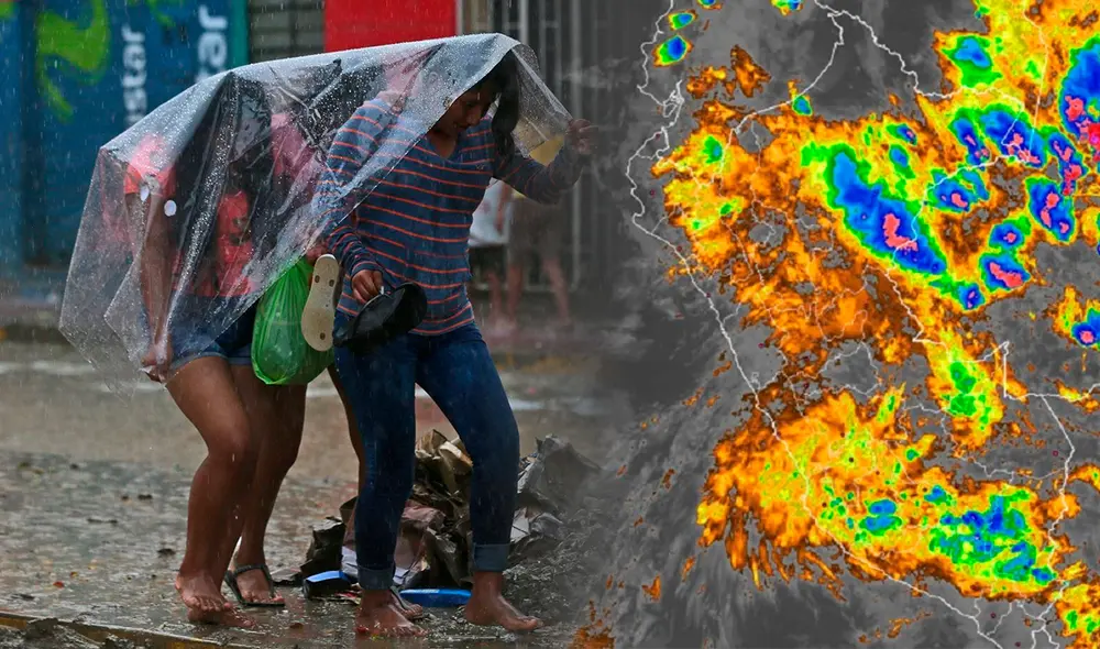 Alerta naranja por precipitaciones en la costa y sierra. Foto: composición LR/Andina/Senamhi Alerta naranja por precipitaciones en la costa y sierra. Foto: composición LR/Andina/Senamhi