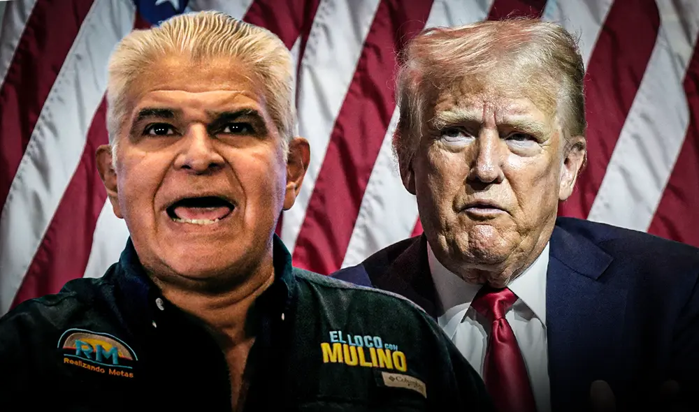 Donald Trump busca la soberanía del Canal de Panamá, mientras Mulino hace contratos con China. Foto: composición LR/AFP/Gerson Cardoso