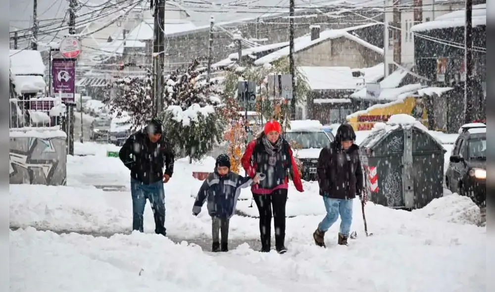 Alerta en EE. UU.: tormentas dejan dos muertos y generar tornados, incendios y nieve en distintas ciudades del país. Foto: Río Negro