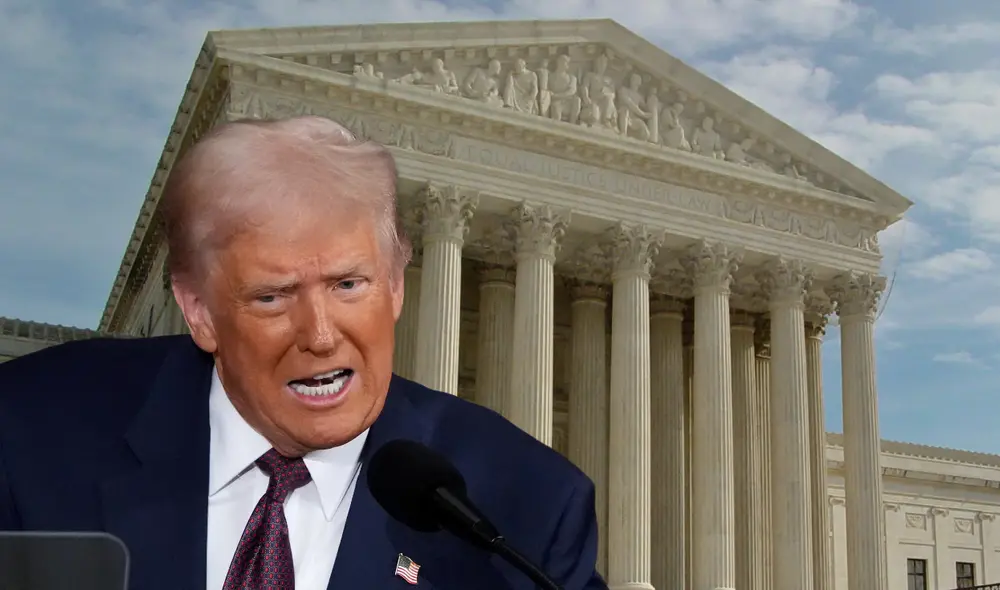 La Corte Suprema rechazó solicitud de Trump. Foto: composición LR La Corte Suprema rechazó solicitud de Trump. Foto: composición LR