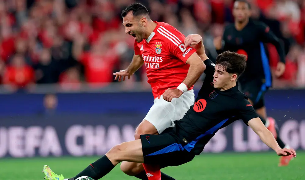 Barcelona enfrentó a Benfica por la ida de los octavos de final de la Champions League. Foto: AFP Barcelona enfrentó a Benfica por la ida de los octavos de final de la Champions League. Foto: AFP