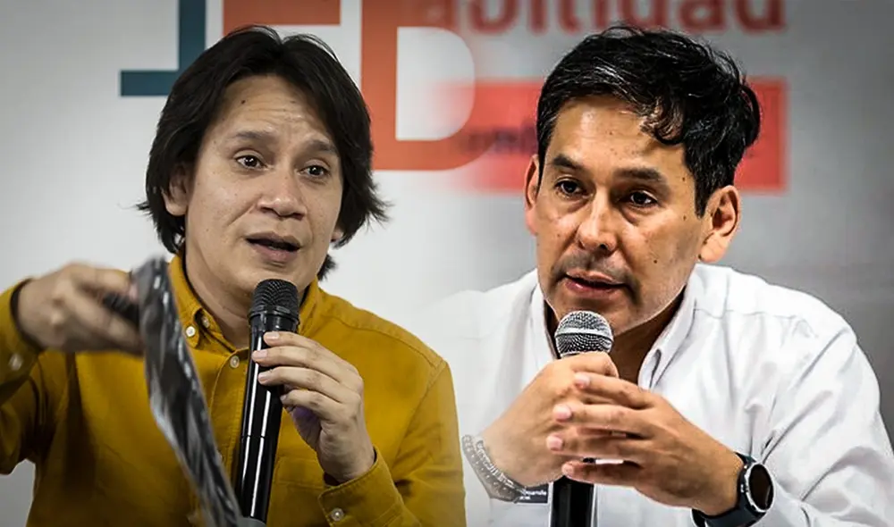 Defensor de Julio Demartini querelló a Christopher Acosta y Pedro Tenorio | Composición: LR. Defensor de Julio Demartini querelló a Christopher Acosta y Pedro Tenorio | Composición: LR.