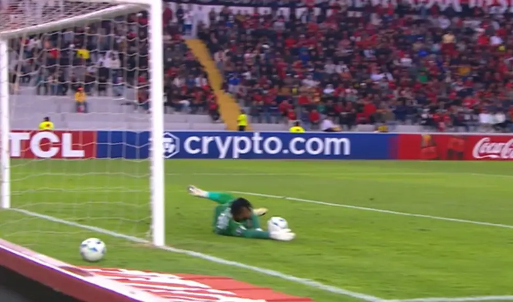 Carlos Cáceda es el portero titular de FBC Melgar. Foto: captura de ESPN