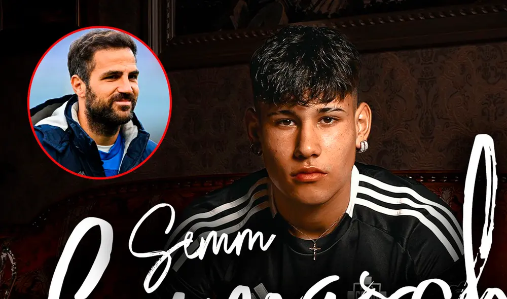 Francesco Andrealli jugaba en las divisiones menores de Como 1907. Foto: composición LR/Como1907 Francesco Andrealli jugaba en las divisiones menores de Como 1907. Foto: composición LR/Como1907