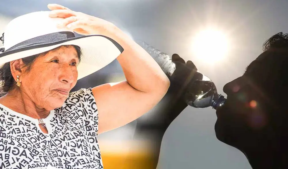 Temperaturas altas en Lima durante verano. Foto: composición LR/Andina