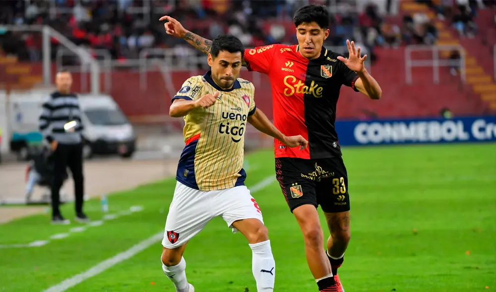 Melgar enfrentó a Cerro Porteño en Arequipa por la fase 3 de la Copa Libertadores. Foto: AFP Melgar enfrentó a Cerro Porteño en Arequipa por la fase 3 de la Copa Libertadores. Foto: AFP